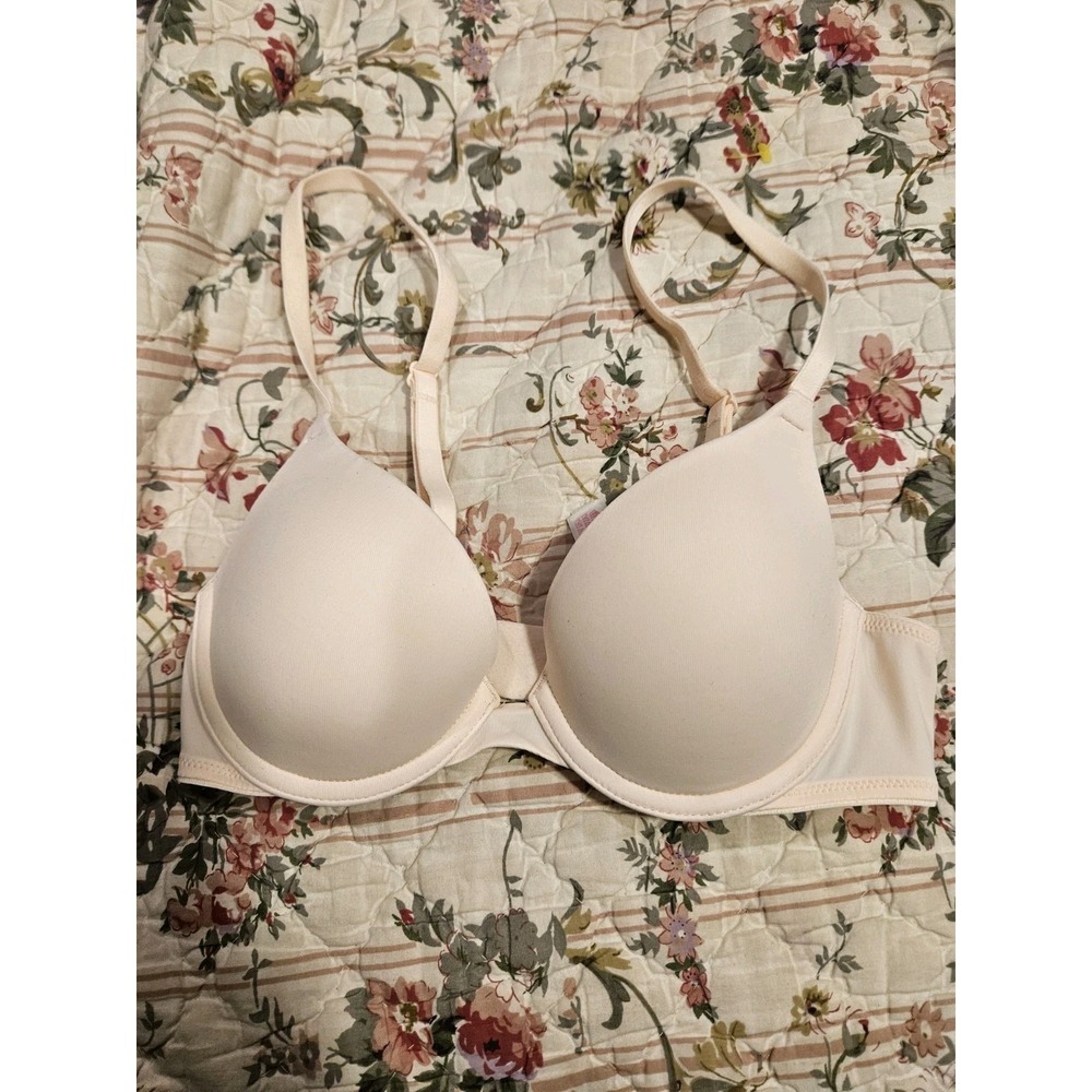Victorias Secret PINK Wear Everywhere Push Up Bra Light Pink 32A